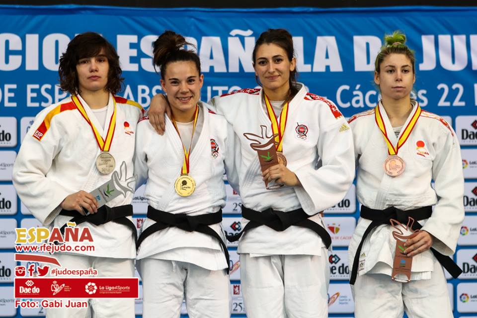 TRES MEDALLAS para NAVARRA en la Fase Final Campeonato de Espa&ntilde;a de Judo Absoluto_C&aacute;ceres 22-12-18